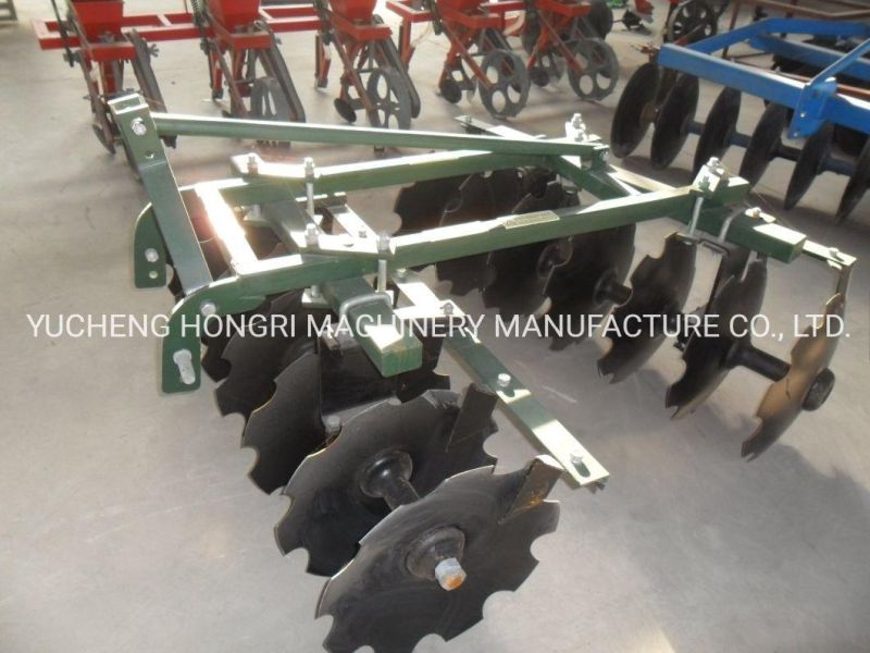 Hongri Agricultural Machinery Cultivator Mounted Disc Harrow for Tractor