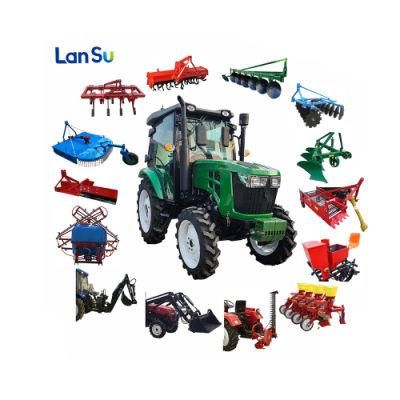 Agricultural Machinery 4WD 25HP 30HP 35HP 40HP 45HP 50HP 60HP 70HP 80HP Mini Tractor with Cabin