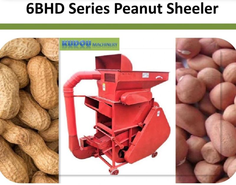 High Quality Groundnut Dehuller Peanut Sheller with Electric Motor Gas Diesel Engine Low Price