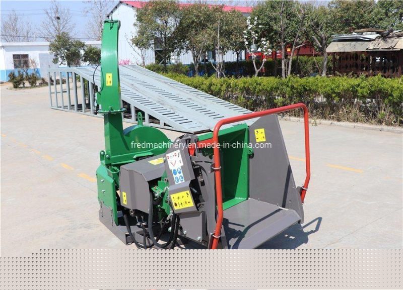 CE Standard Garden Woodworking Machine Wood Cutting Machines Self-Contained Hydraulic System 5 Inches 7inches Wood Chipper Bx52r