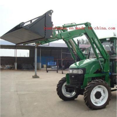 India Hot Sale Tz08d Quick Hitch Type Front End Loader for 55-75HP Agri Wheel Farm Tractor
