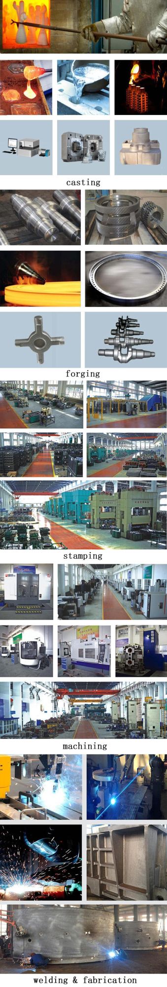 Densen Customized Steel Agricultural Machinery Part, Cast Iron Sand Casting Parts