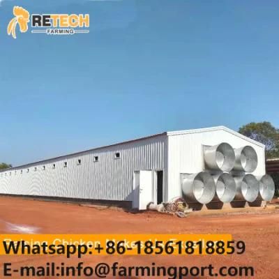 Automatic Steel Structure Design Chicken House Poultry Farm