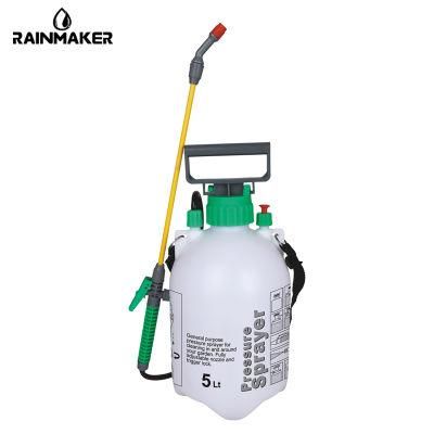 Rainmaker 5L Plastic Portable Garden Pesticide Shoulder Pressure Sprayer
