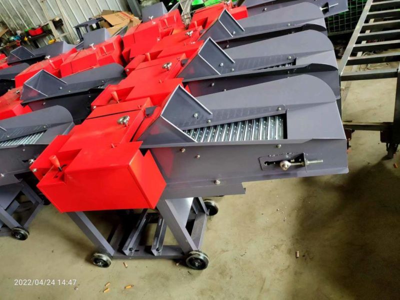 Wet and Dry Forage Grass Cutting Machine for Animals Feed Chaff Cutter Machine