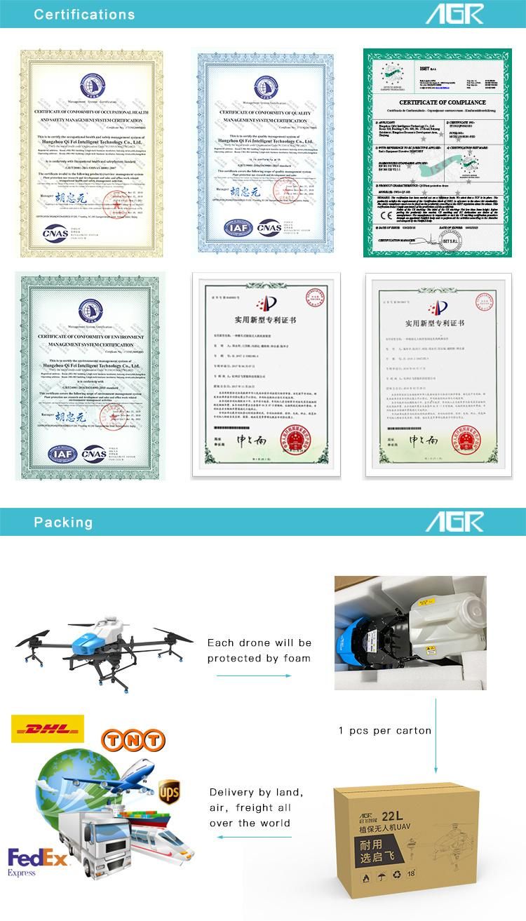 Agr Precision Agriculture Drone Technology in Agriculture Crop Spraying Drone