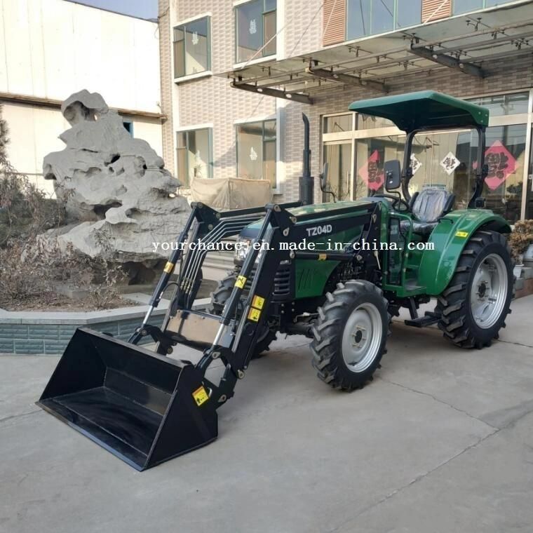 Tz04D Australia Hot Sale Quick Hitch Type Front End Loader with Standard Bucket for 30-55HP Garden Tractor
