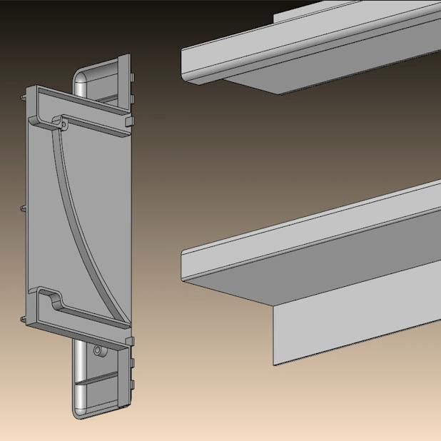 White Double Open Air Ventilation Window Used in Livestock Equipment