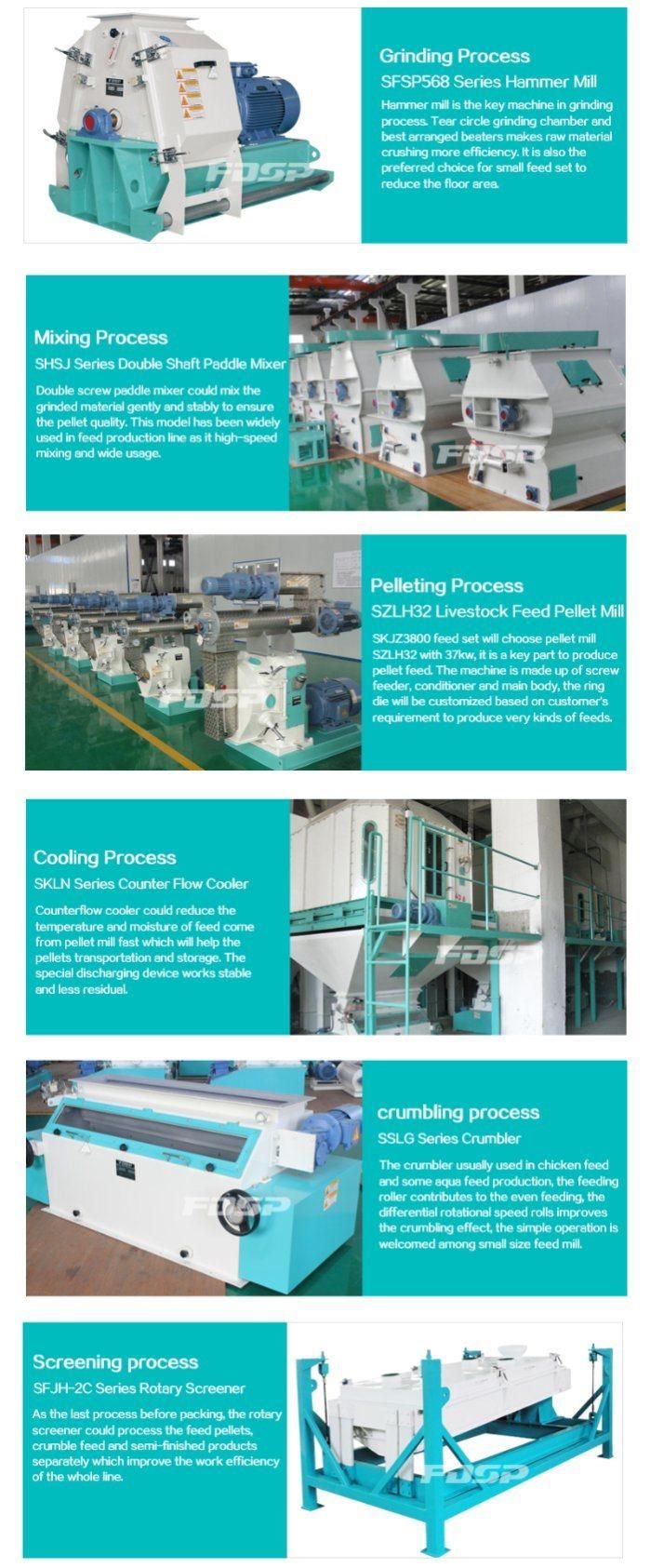 Skjz3800 Chicken Feed Making Line with Ce