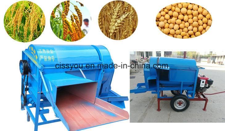 Chinese Multifunctional Wheat Corn Rice Maize Thresher Threshing Machine