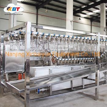 Used to 100/200/300/500/700/1000bph Small Scale Chicken Slaughtering Equipment /Chicken Processing Equipment