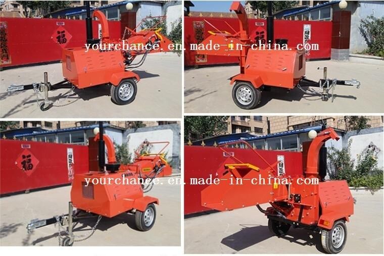 Ce Certificate High quality Wc-30 8 Inch 30HP Diesel Engine Hydraulic Feeding Selfpower Wood Chipper