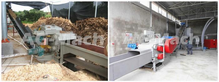 Professional New Arrival Diesel Engine Wood Chipper Drum Wood Chipper