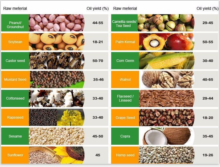 Plant Seeds Oil Mill Machinery Price List of Palm Oil Mill