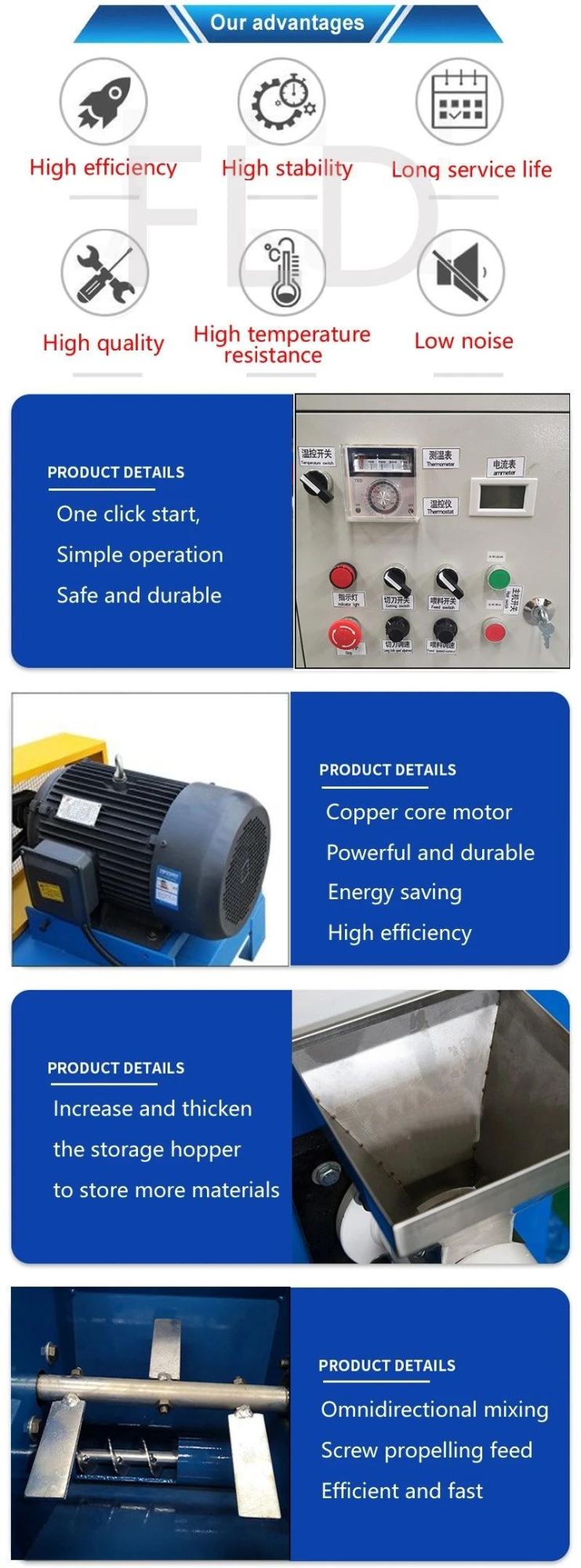 Floating Sinking Talapia Fish Feed Making Plant