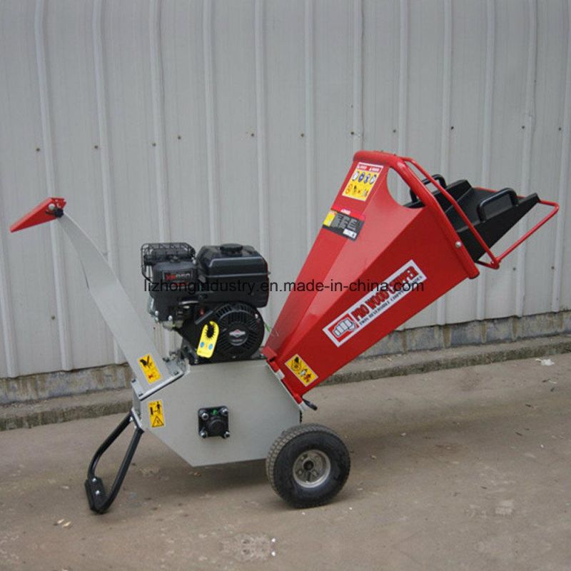 6.5HP 4 Inch Garden Shredder Wood Chipper, Garden Waste Wood Chipper