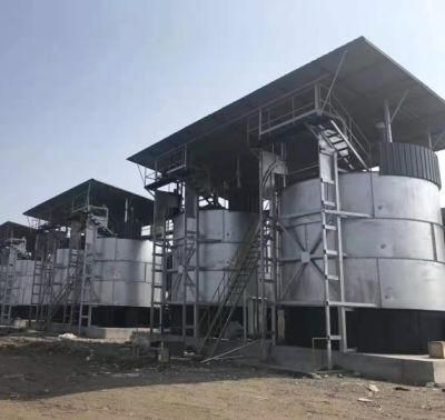 Chicken Manure Processing Machine Pig Manure Organic Fertilizer Fermentation Tower