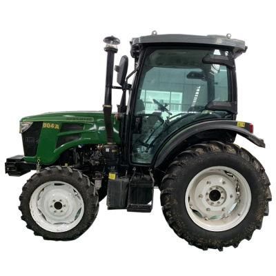 Factory Supply Farm Tractor 60HP 70HP 80HP Agricultural Use Mini Farm Tractor Compact Tractor