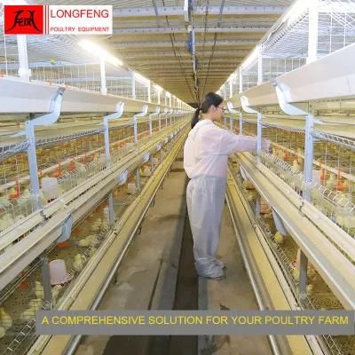 China Farming Longfeng Chicken Feeder Feeding Farm Layer Cages Poultry Equipment 9lcr-3120
