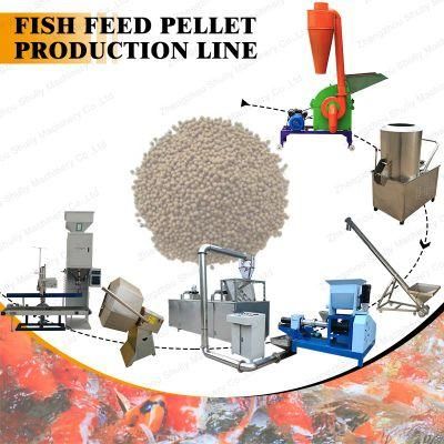 Animal Feed Extruder Machine Cat Dog Food Floating Fish Food Machine Processing Line