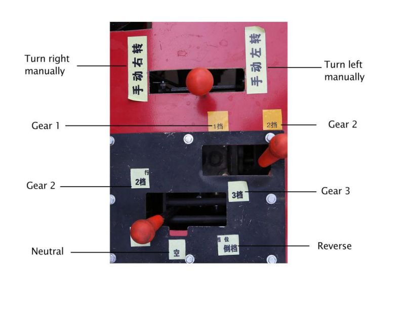 Multi-Function Crawler Rubber Track Tractor Power Rotary Tiller