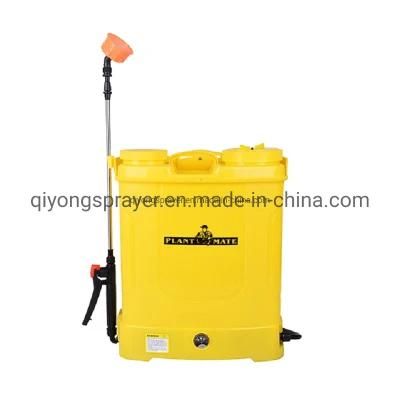 22L Battery Operated Spray Pump Rechargeable Electric Knapsack Agricultural Sprayer