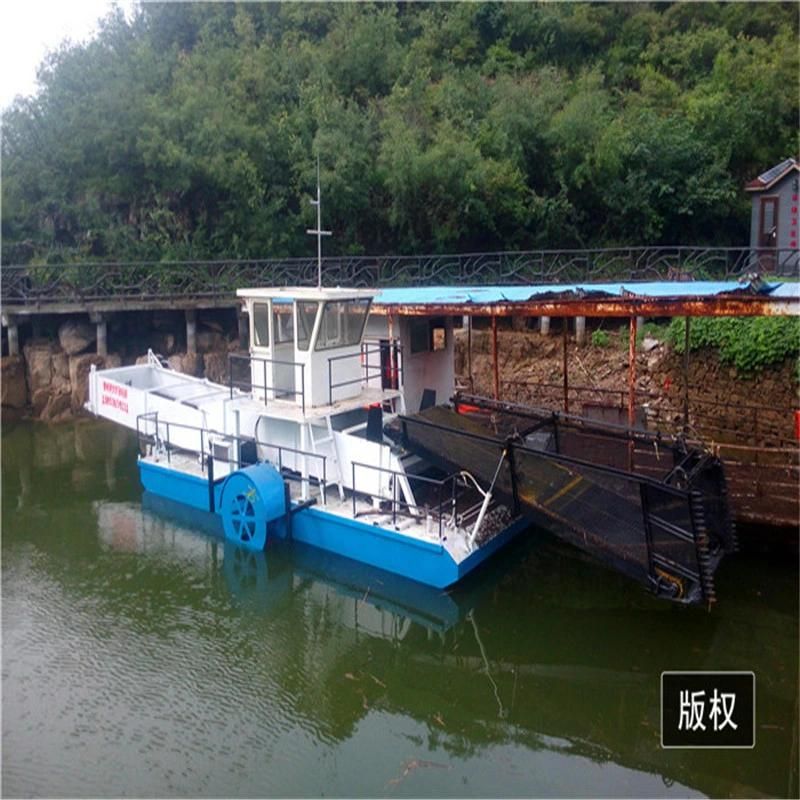 Hydraulic Aquatic Water Weed Harvester in Indonesia