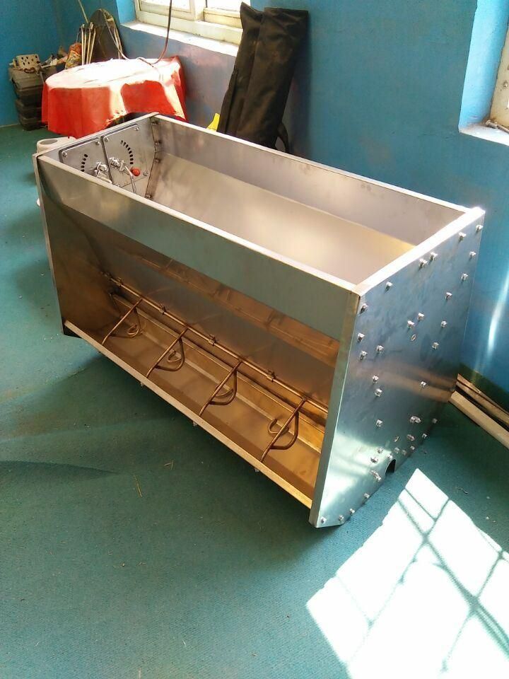 Stainless Steel Double Side Feeder for Pig Crate