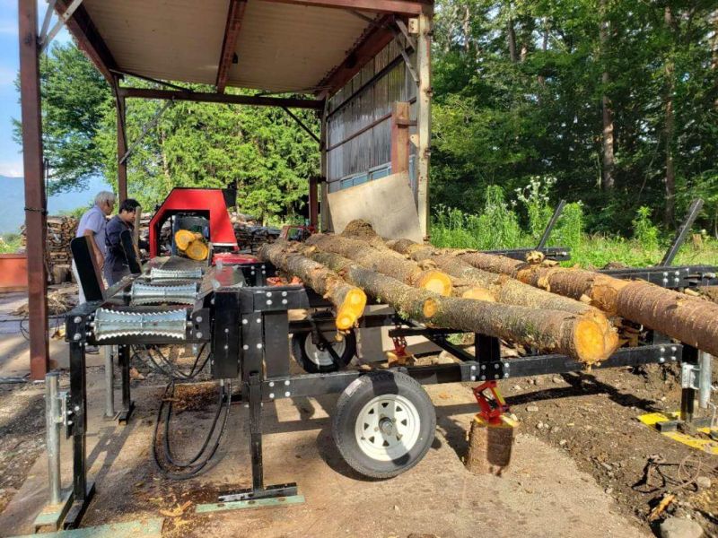 2022 New Upgraded Firewood Processor, Kinetic Wood Log Table
