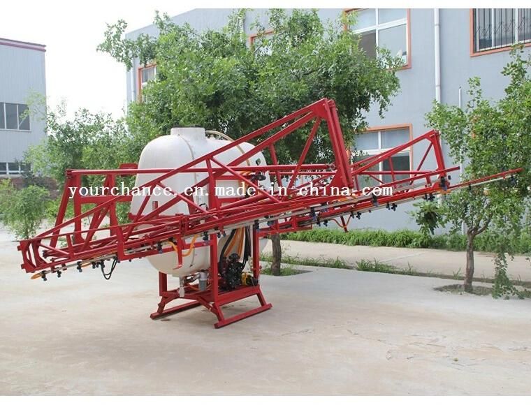 Philippines Hot Sale 3W-1000-14 70-100HP Tractor Mounted 1000L Capacity 14m Working Width Boom Sprayer