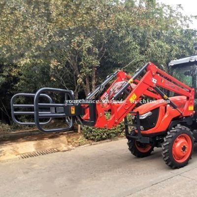 Hot Selling Tractor Attachment Quick Hitch Type Silage Shear Grab Round Bale Grab for 25-180HP Tractor Front End Loader