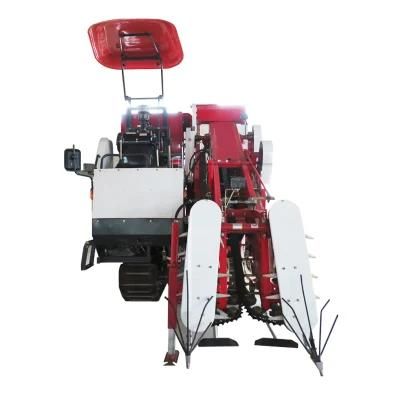 2 Rows Rubber Track Peanut Combine Harvester Machine for Sale