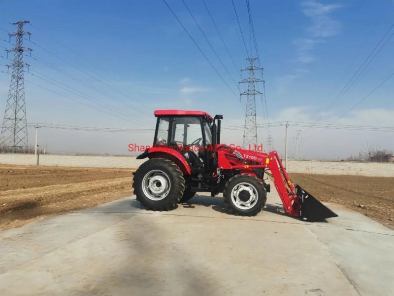 Tractor Mounted Backhoe Loader Machine