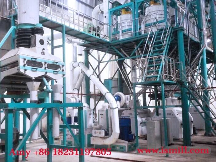 Roller Meal Processing Machine Maize Flour Mill Plant