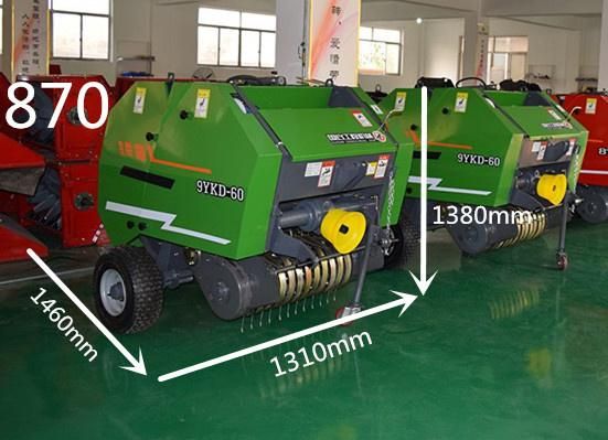 Large Capacity Grass Bundling Machine Round Silage Hay Baler