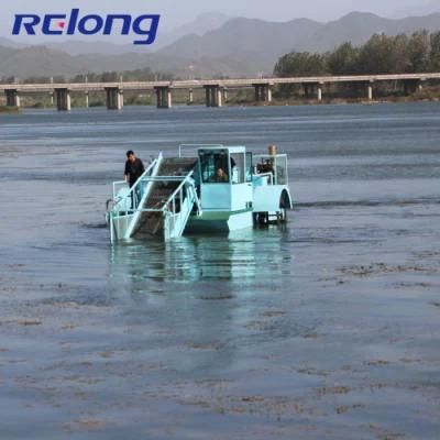 Aquatic Weed Harvester Seashore Cleaning Boat for River Cleaning
