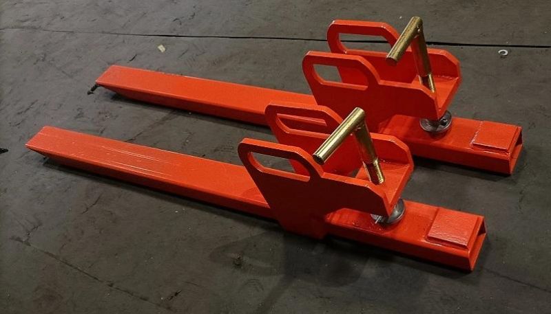 Tractor Clamp on Pallet Fork Tynes