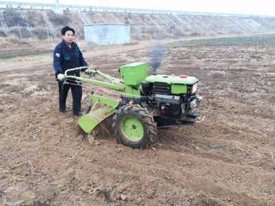 Mini Hand Walking Tractor Two Wheels Kubota Farming Tractors for Agriculture