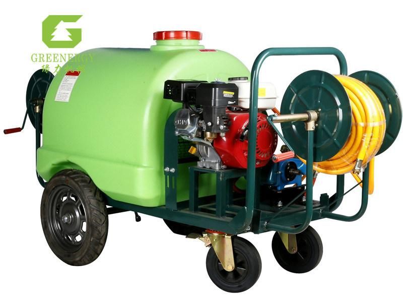 Gasoline Engine Power Sprayer with Tank Hand-Push Type 7.5HP 100L