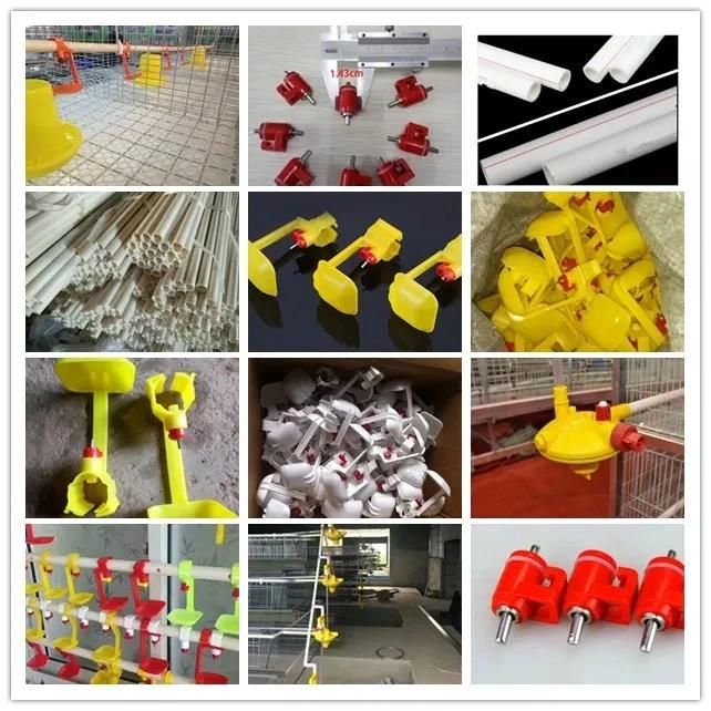 4 Tiers Manual Chicken Battery Layer Cage for Poultry Farms