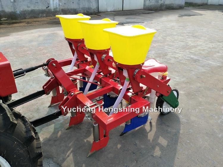 Agricultural Machinery Tractor Mounted Corn Planter 3-Row Corn Planter with Fertilizer