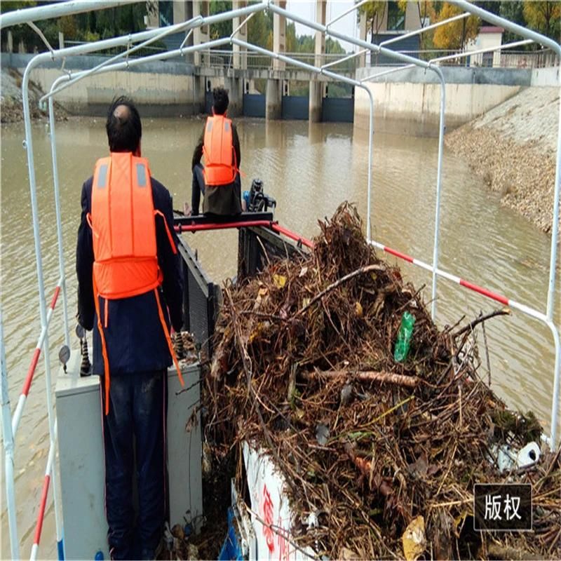 Hydraulic Aquatic Water Weed Harvester in Indonesia