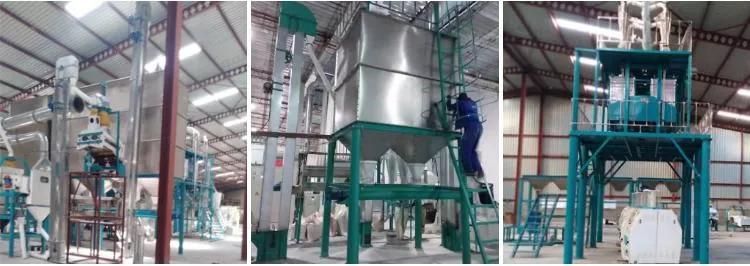 50t/24h Maize Corn Flour Grits Making Processing Mill Line