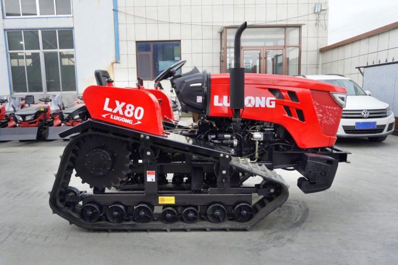 High Horsepower High Power Agricultural Machinery 80HP Rotary Tiller