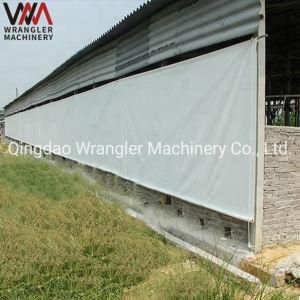 Poultry Greenhouse Paper Cooling System Water Pad Wet Curtain