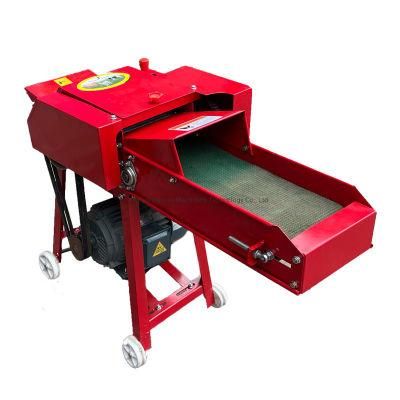 Weiyan Small Agricultural Machinery Hay Making Mini Conveyor Belt Chaff Cutter Machine