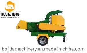 Tracked Mobile Wood Chipper