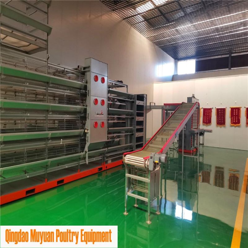 Hot Galvanized Automatic Controlled 4 Tiers Battery Chicken Poultry Farm/Farming Equipment for Livestock Layer/Hen Raising Farm House