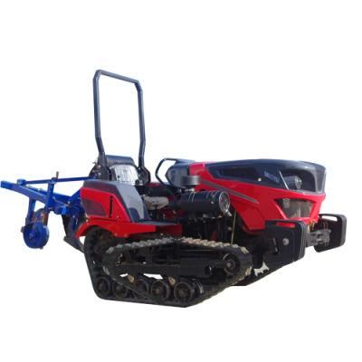 Powerful Crawler Tractor Agricultural Multifunctional Chain Track Cultivator for Agriculture