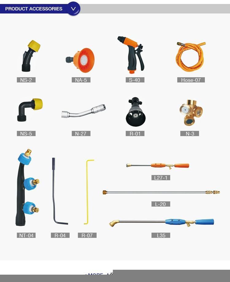 18L Agricultural Pulverizador Knapsack Manual/Hand and Battery/Electric Sprayer for Garden GF-18SD-03z